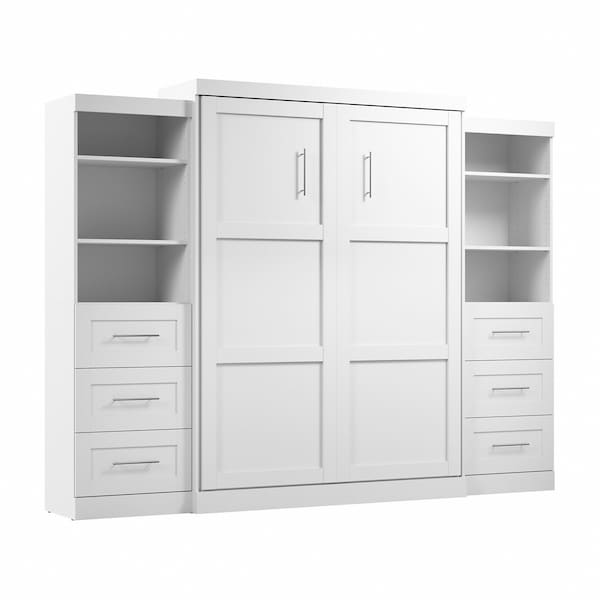 Queen Wall Bed Kit, Pur, White, 115"